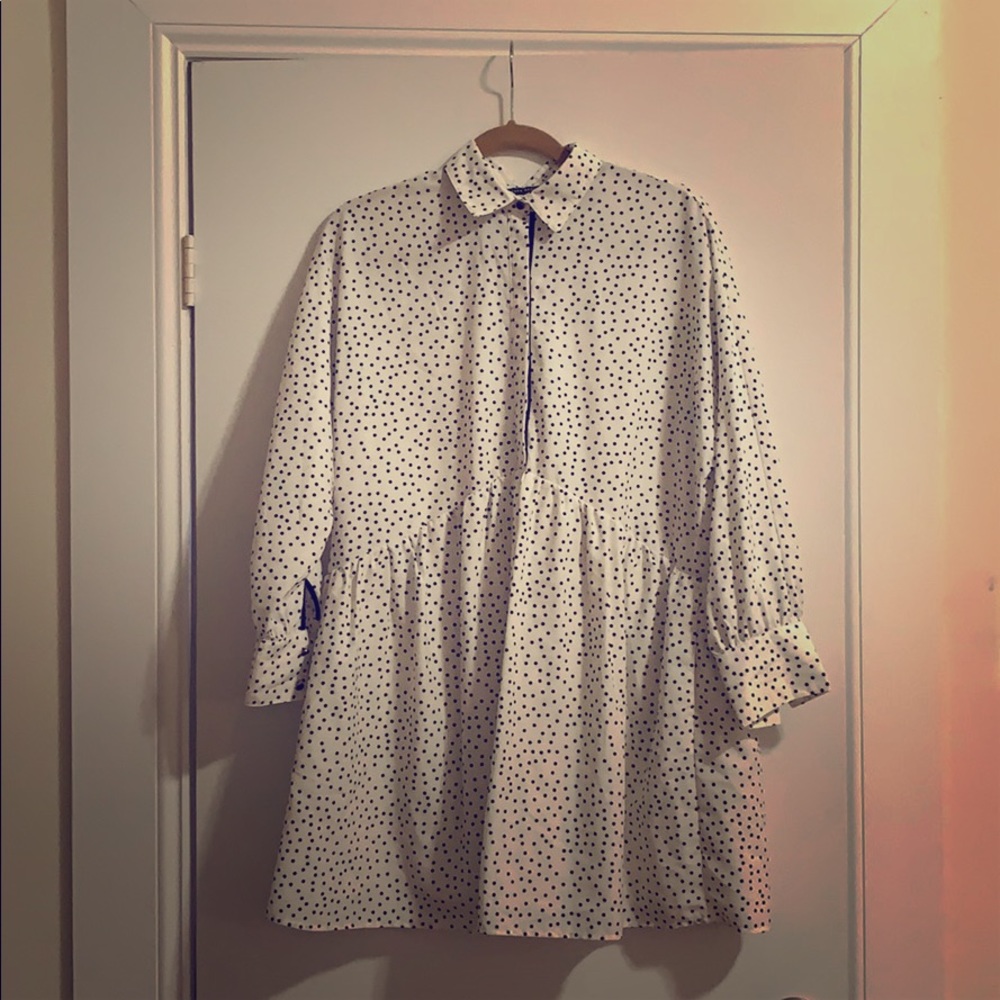 Polka Dot Mini Dress